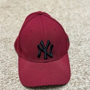 Red and Black Yankees Hat M/L